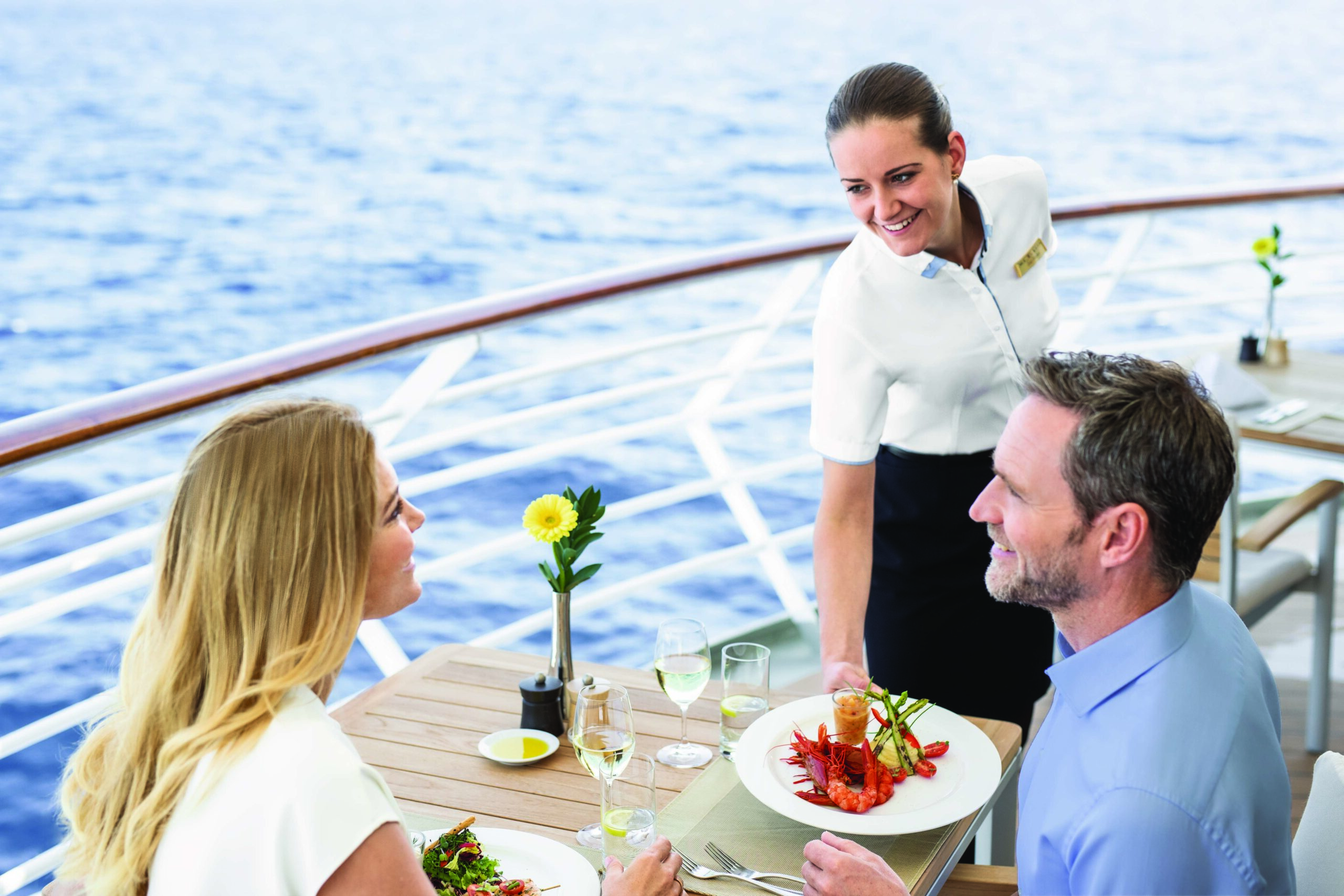Bedienung sea chef