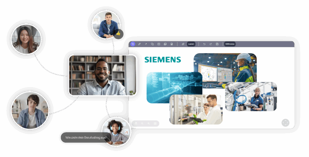Siemens Classchats Tafeln